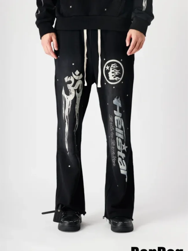 [Including comparative images of RepDog and other seller] 1:1 quality version Meteor Colorful Cloud Washed Old Sweatpants