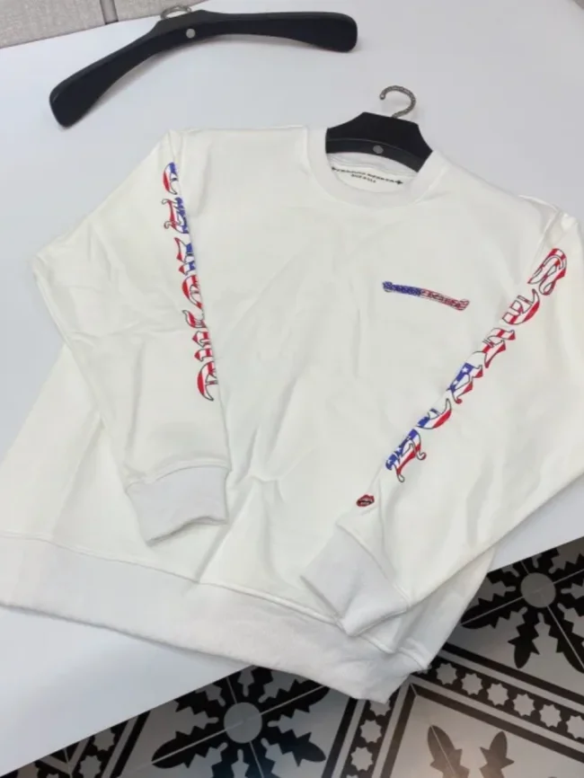 1:1 quality version Flag reel crewneck pullover 2 colors