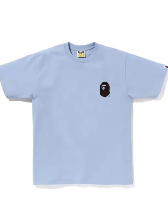 [buy more save more] Ape head back monogrammed t-shirt tee 5colors