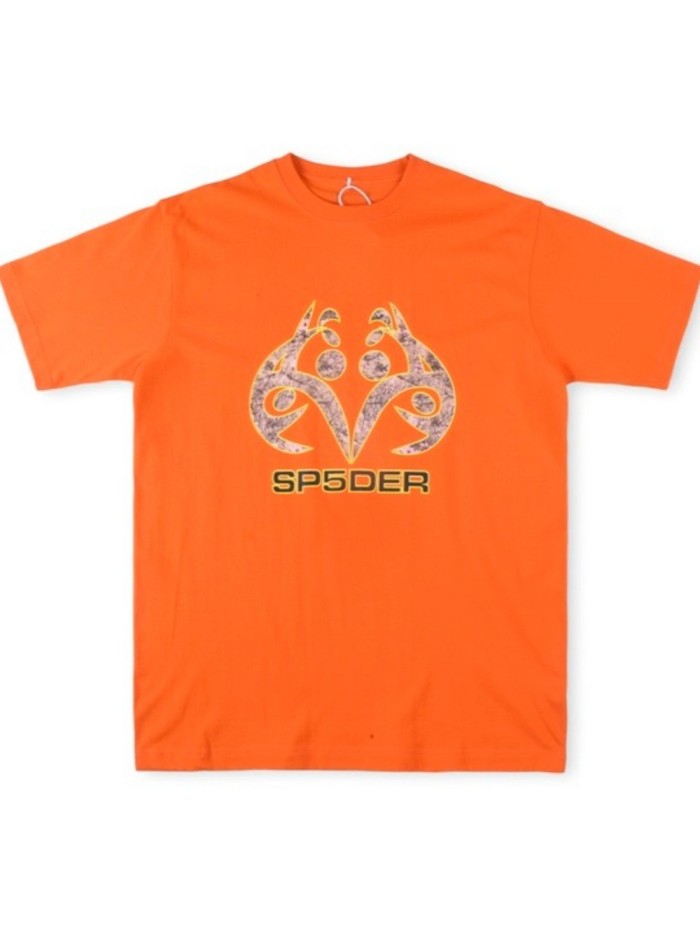 Antler Style Back Abstract Letter Print Tee