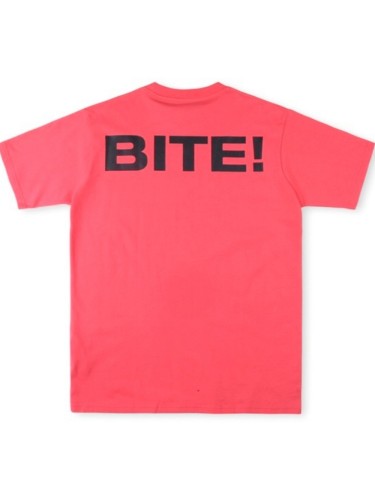 Abstract Line Letter Print Round Neck Short Sleeve