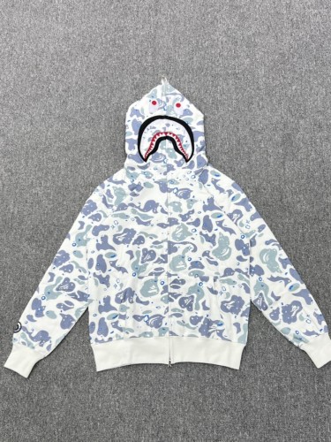 1:1 quality version Starry Camo Zipper Hoodie