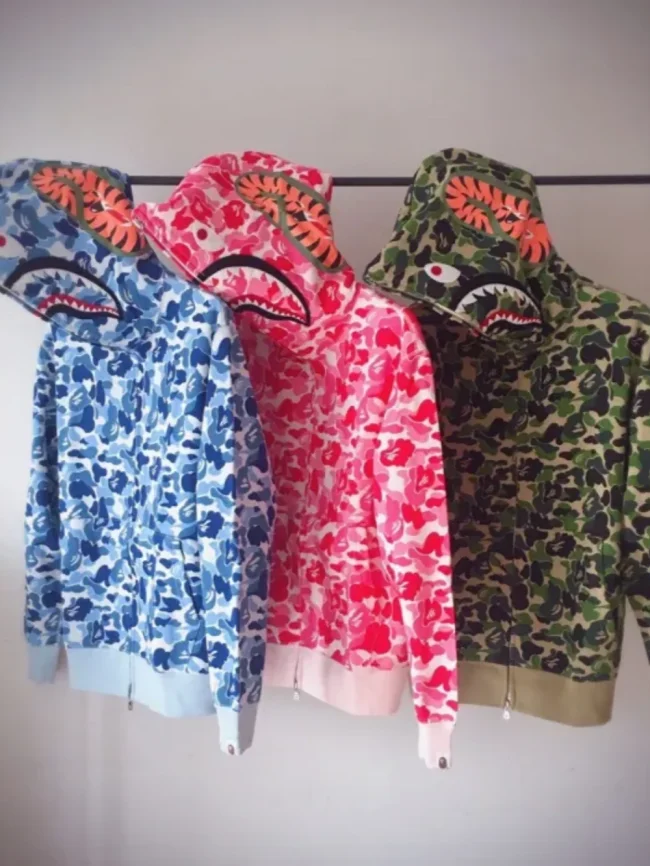 [buy more save more] 1:1 quality version ABC camo shark hoodie 21608768
