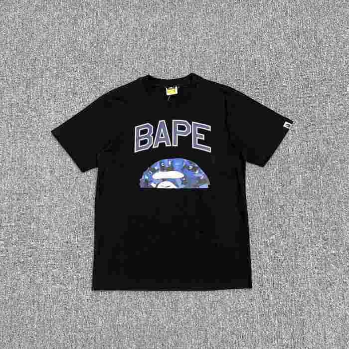 [buy more save more]1:1 quality version Ape Head Camouflage Cartoon Print Round Neck Tee 22 colors