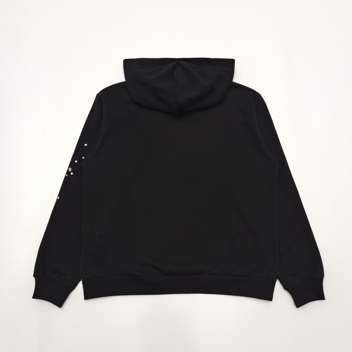 1:1 quality version Love Foam Letter Star Spiderweb Print Hoodie & Pants