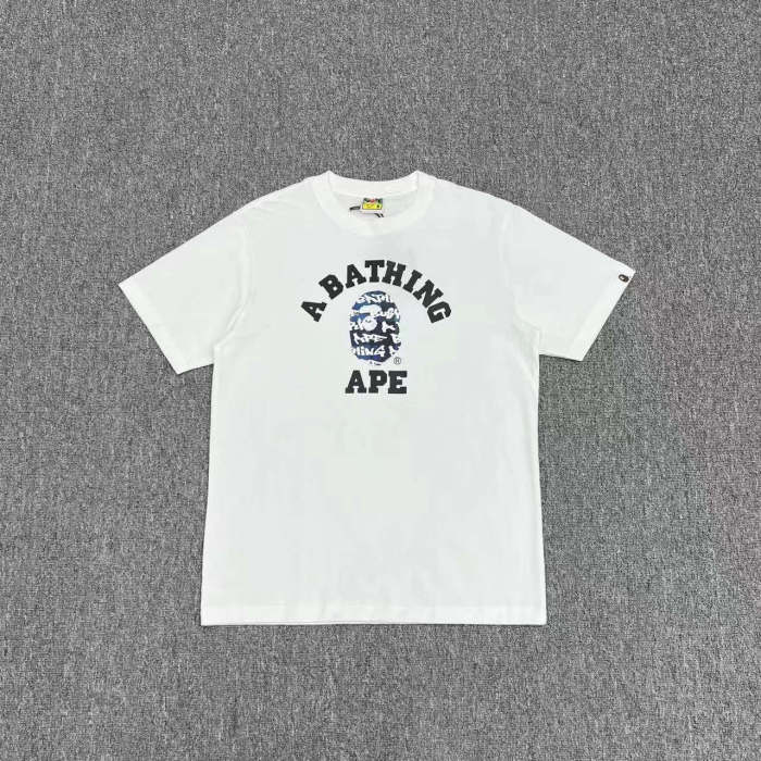[buy more save more]1:1 quality version Ape Head Camouflage Cartoon Print Round Neck Tee 22 colors