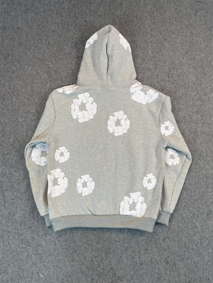 [buy more save more] High Street Foam Kapok Print Hoodie 2 colors