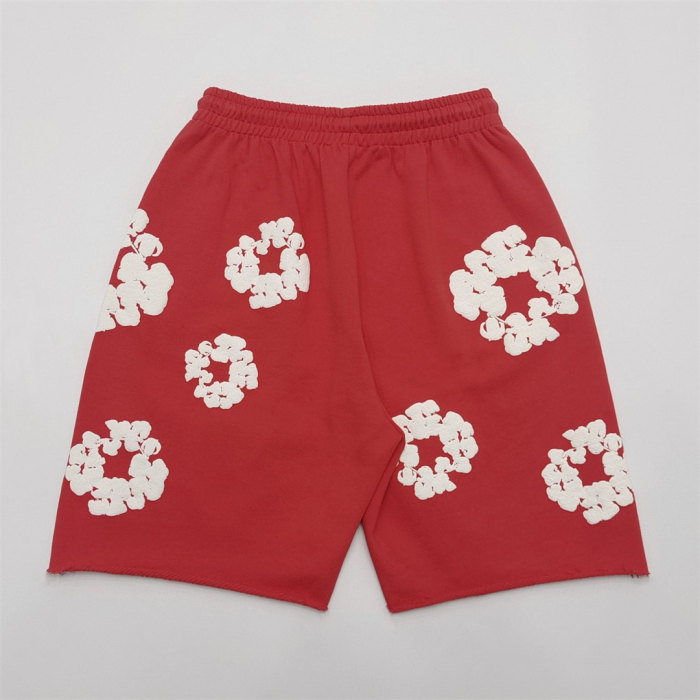 1:1 quality version Classic Kapok Print Drawstring Shorts 10 colors