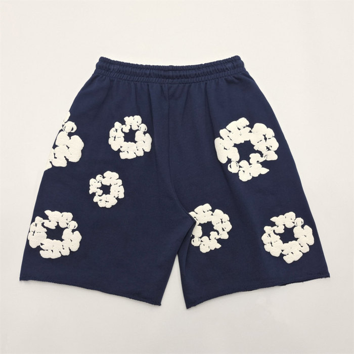 1:1 quality version Classic Kapok Print Drawstring Shorts 10 colors