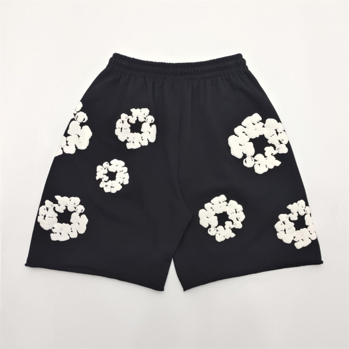 1:1 quality version Classic Kapok Print Drawstring Shorts 10 colors