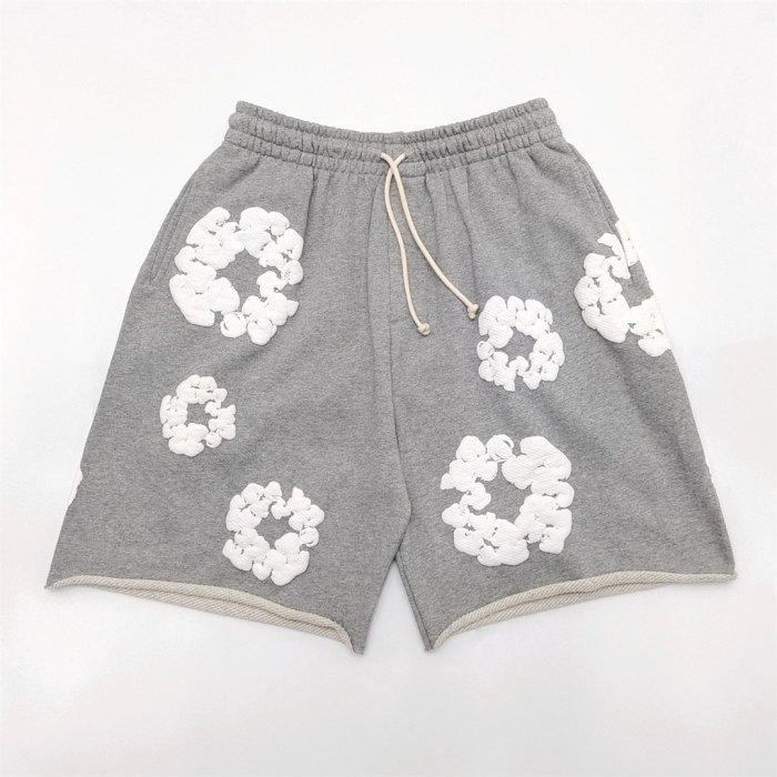 1:1 quality version Classic Kapok Print Drawstring Shorts 10 colors