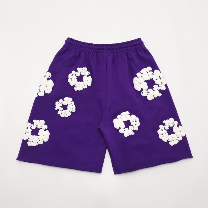 1:1 quality version Classic Kapok Print Drawstring Shorts 10 colors