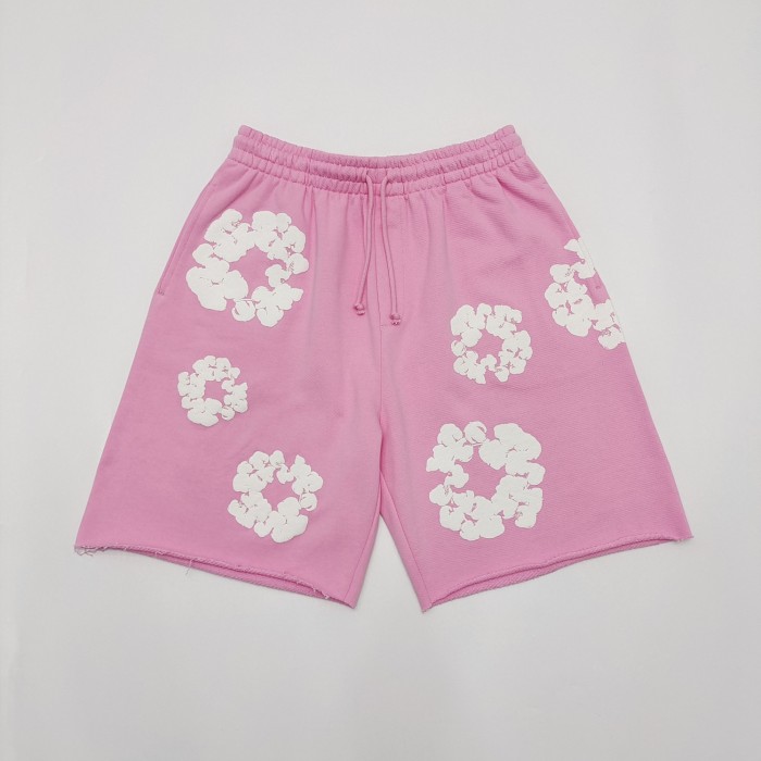 1:1 quality version Classic Kapok Print Drawstring Shorts 10 colors