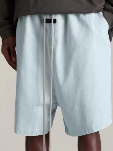 1:1 quality version Solid Color Compound Line Casual Shorts
