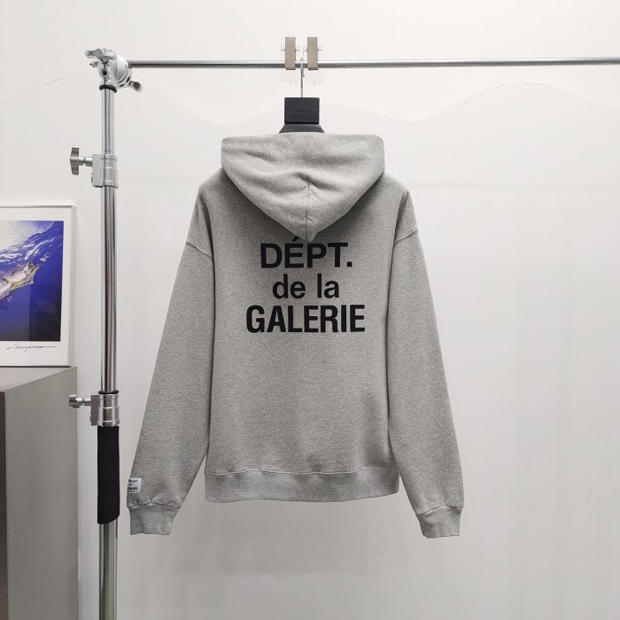 [Big & Tall for weights up to 260 lbs]1:1 quality version Classic French Letter Print Zipper Hoodie