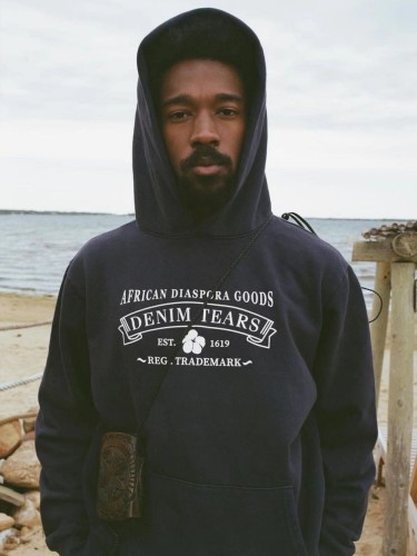 1:1 quality version Kapok Foam Small Letter Hoodie & Sweatpants Set