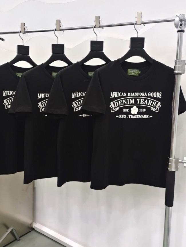 1:1 quality version Classic Logo Foam Letter Print tee