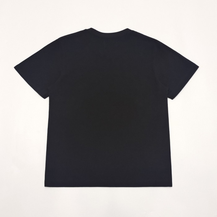 1:1 quality version Classic Logo Foam Letter Print tee