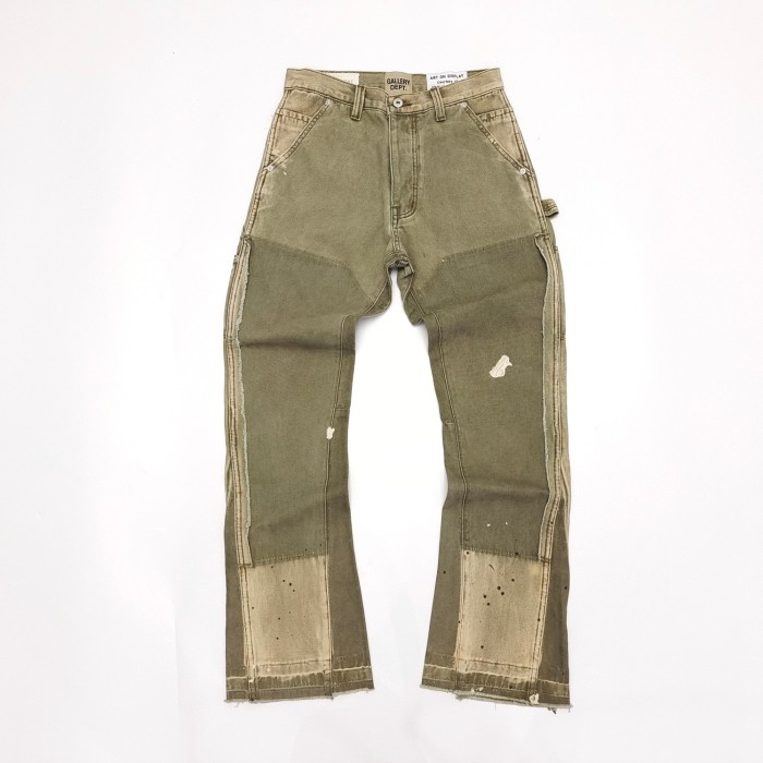 [Big & Tall for weights up to 260 lbs]1:1 quality version Vintage Ink Splash Spliced Workwear Washed Jeans 3 colors