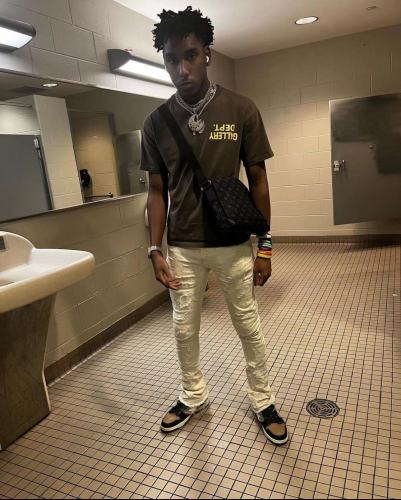 1:1 quality version Inverted front and back logo print Tee