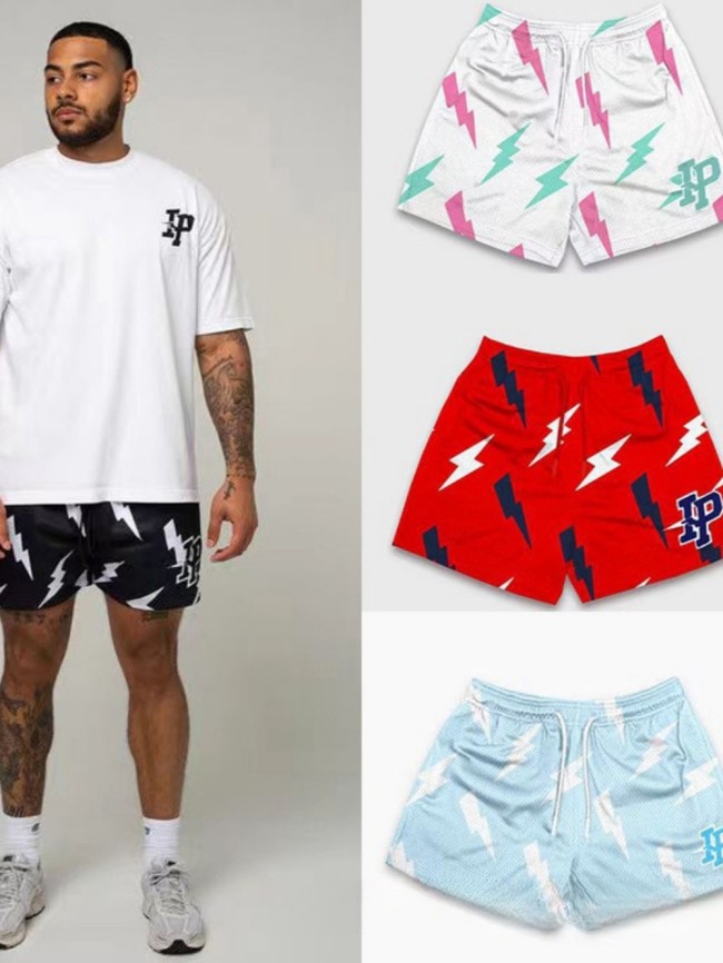  Eric Emanuel Fine Mesh IP Lightning Shorts 4 colors