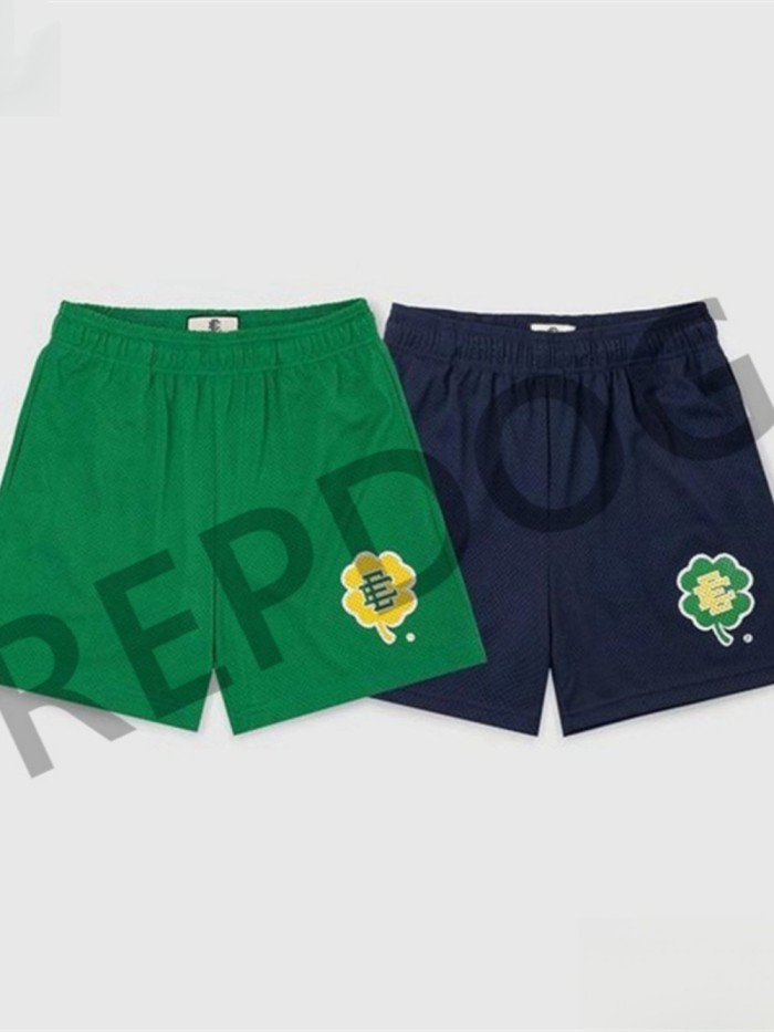 [50% Off]Eric Emanuel EE four-leaf clover print holeless shorts 2 colors 25506667