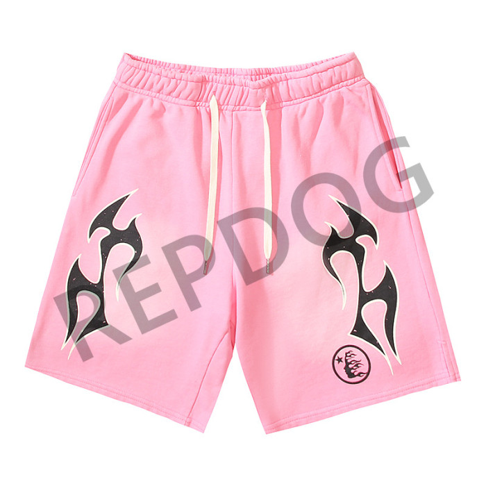 Side Face Goddess Mud Print Side Pocket Shorts 3 colors
