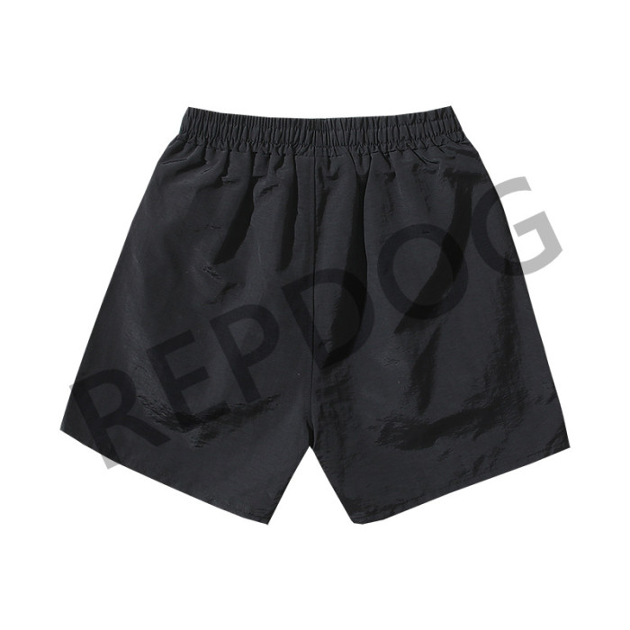 Big letter logo print loose beach shorts 2 colors