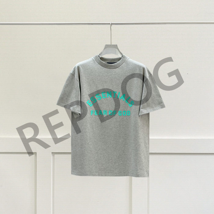 1:1 quality version Silicone Embossed Letter Logo Tee 3 colors