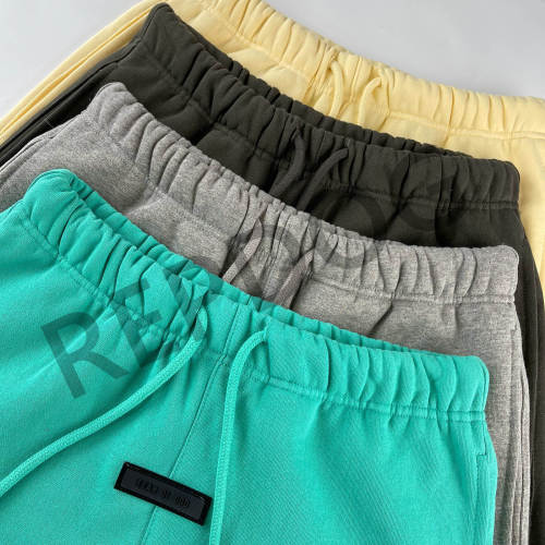 1:1 quality version  Basic Logo Print Padded Casual Drawstring Sweatpants 4 colors