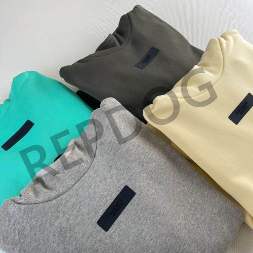 1:1 quality version  Solid Color Logo Padded Turtleneck Hoodie 4 colors