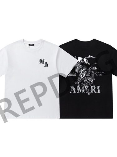 Back White Cloud Angel Monogrammed Tee 2 colors