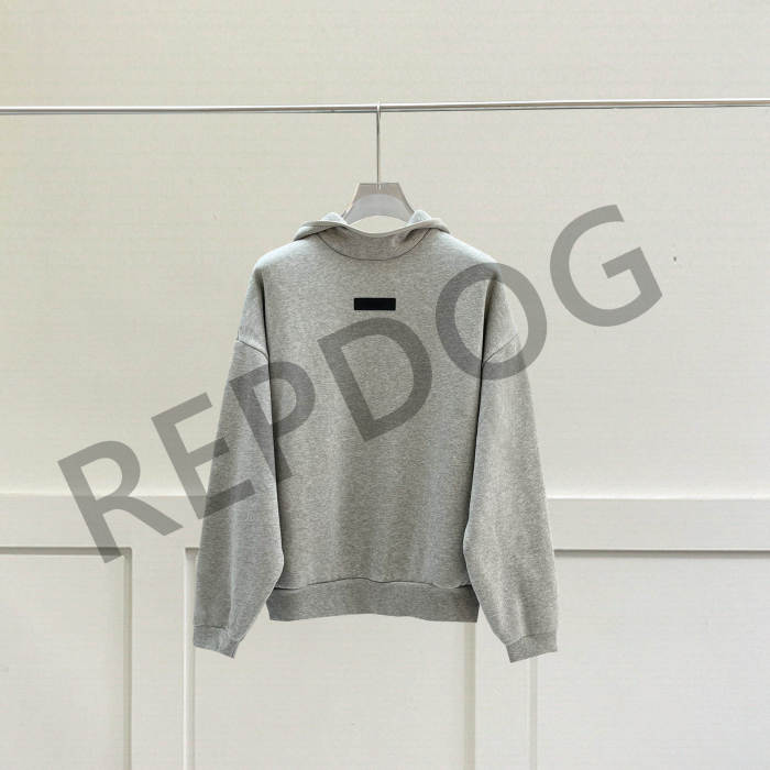 [50% Off]Fear Of God (Essentials) 1:1 quality version  Solid Color Logo Padded Turtleneck Hoodie 4 colors 25576284