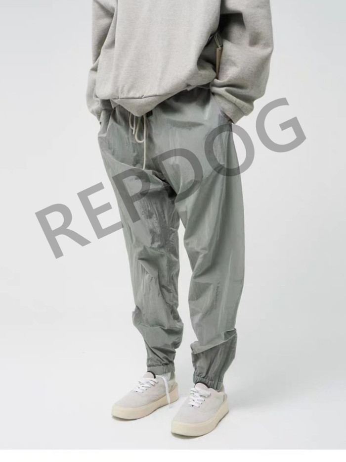 1:1 quality version Nylon Quick Dry Drawstring Sweatpants 3 colors