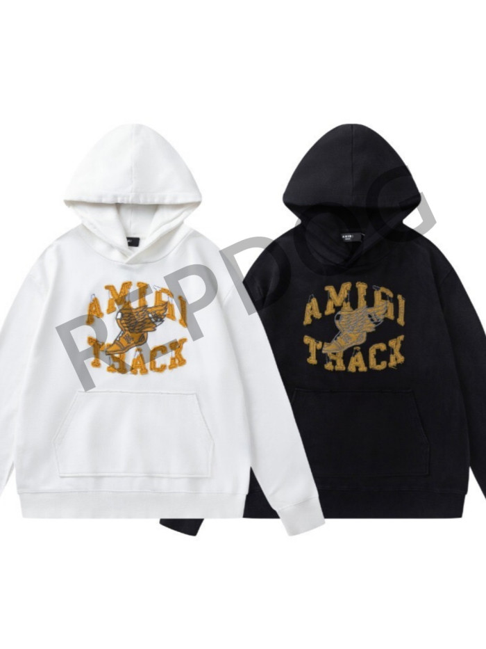 [50% Off]Dash Boots Letter Patch Embroidered Hoodie 2 colors 25637447