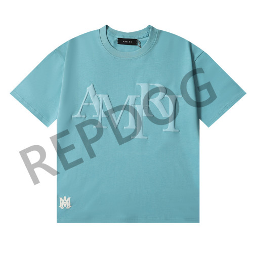 Mismatched Foam Letter Print Round Neck Tee 4 colors