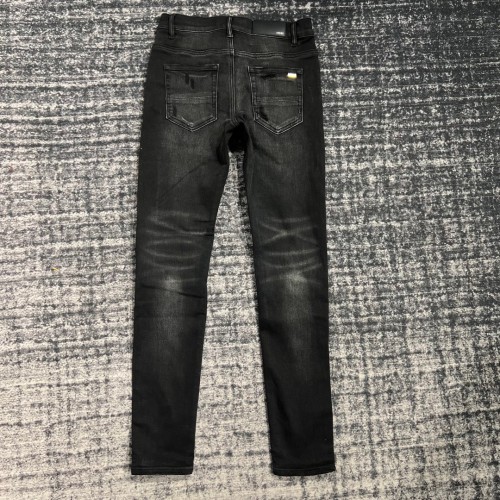 [buy more save more] 1:1 quality version Personalized Double Knee Ripped Slim Fit Jeans