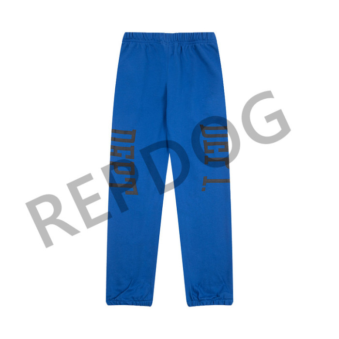 monogrammed side leg prints Sweatpants 6 colors