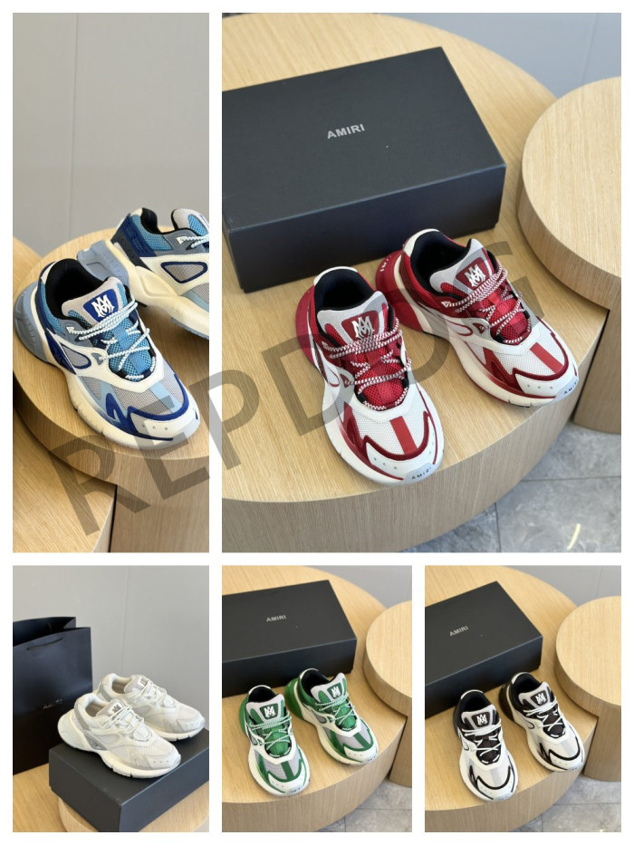 1:1 quality version MA Thick Sole Bone Pops Shoes 12 colors