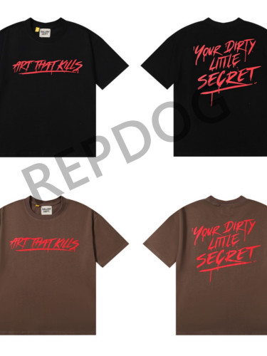 ART monogrammed slogan print Tee 2 colors
