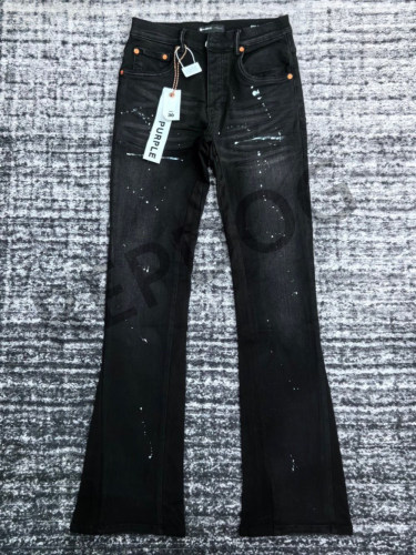 [buy more save more] 1:1 quality version Solid Color Splattered Ink and Paint Micro Jeans
