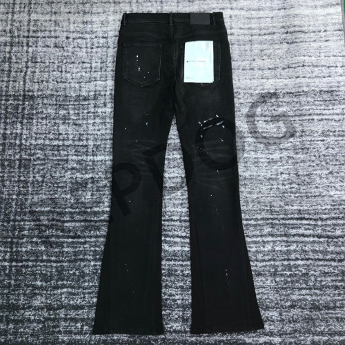 [buy more save more] 1:1 quality version Solid Color Splattered Ink and Paint Micro Jeans