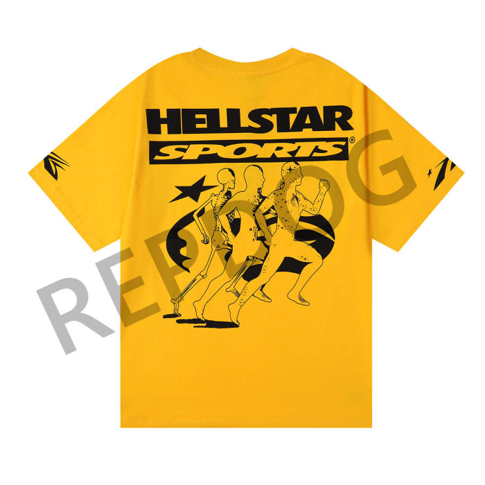 [buy more save more] Running Man Letter Abstract Print Tee 2 colors