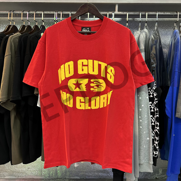 Yellow Slogan Letter Print Tee 2 colors
