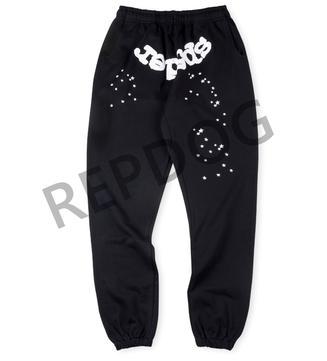 Spiderweb Foam Alphabet Star Print Hoodie & Pants Set