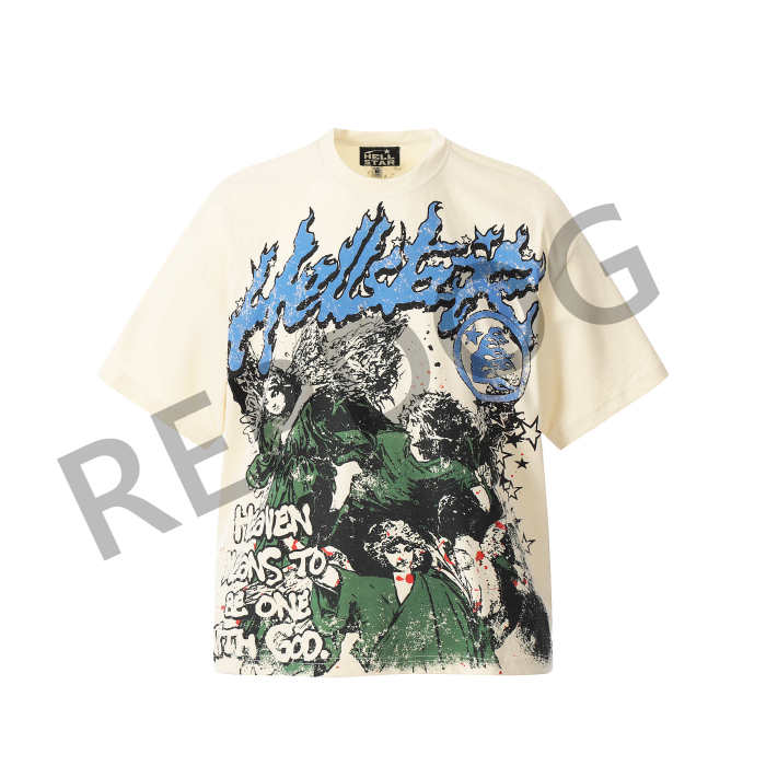 All-over graffiti character print Tee