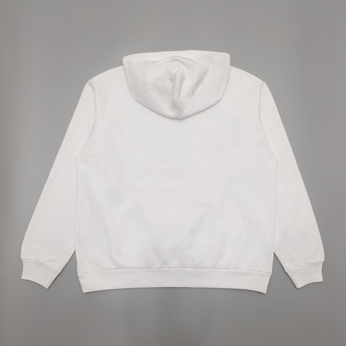 1:1 quality version White Rhinestone Spider Web Hoodie
