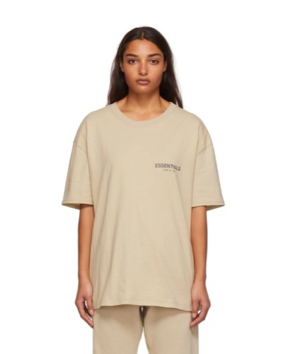 1:1 quality version Silicone Embossed Letter Logo Tee 4 colors