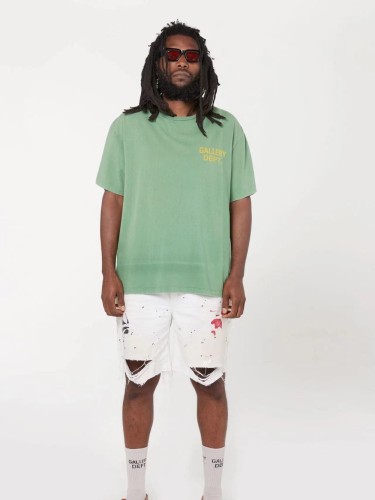 1:1 quality version Light green to do old folding shadow tee