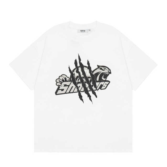 [50% Off]Leopard Paw Print Letter tee 2 colors 25866606